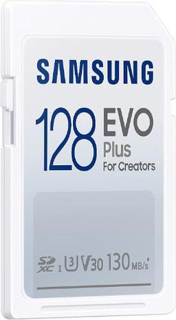 Samsung EVO Plus Full-Size SDHC/SDXC Card - 64GB - White