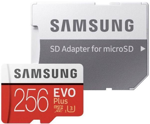 Samsung Evo Plus microSDXC with Adapter - 64GB - Red