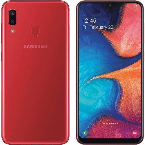 Galaxy A20 32GB in Red in Acceptable condition