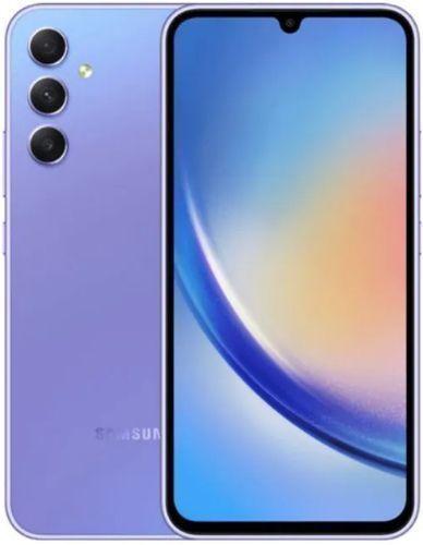 Galaxy A34 (5G) - 128GB - 6GB RAM - Single Sim - Awesome Violet