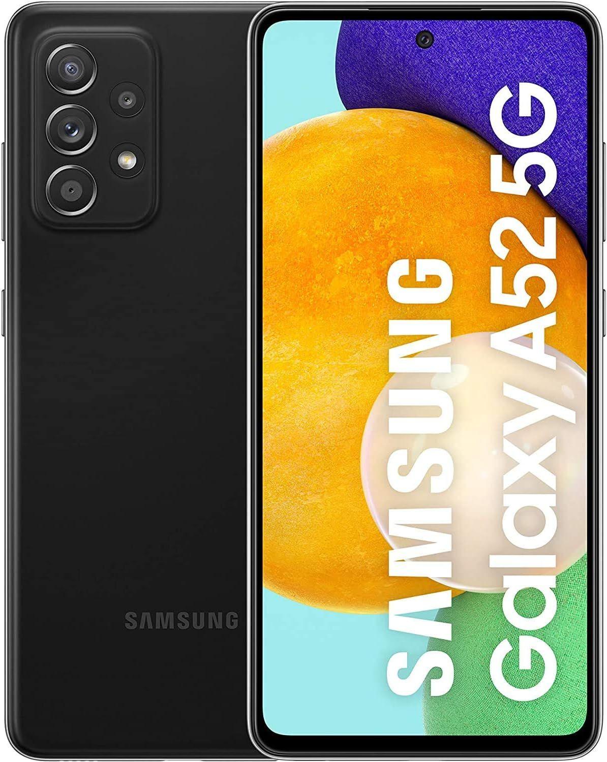Samsung Galaxy A52 (5G) - 128GB - Awesome Black - 6GB RAM - Premium