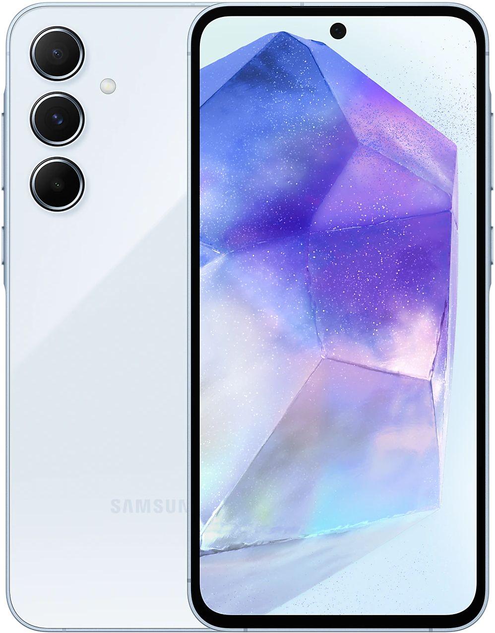 Samsung Galaxy A55 - 256GB - Awesome Iceblue - Single Sim - 8GB RAM - Excellent