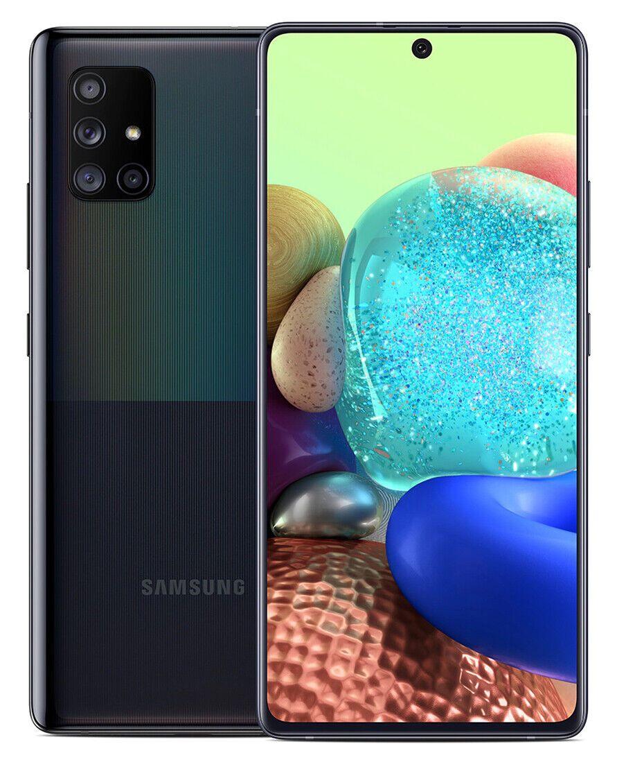 Samsung  Galaxy A71 (5G) - 128GB - Prism Cube Black - 5G - 6GB RAM - Good
