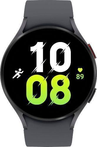 Samsung  Galaxy Watch5 - 16GB - Bluetooth - 44mm - Graphite - Aluminum - Graphite - Sport Band - Fluoroelastomer - Acceptable