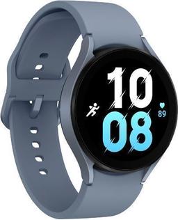 Samsung Galaxy Watch5 (Bluetooth) - 16GB - 40mm - Sapphire Aluminum Case with Sapphire Hybrid Leather Sport Band