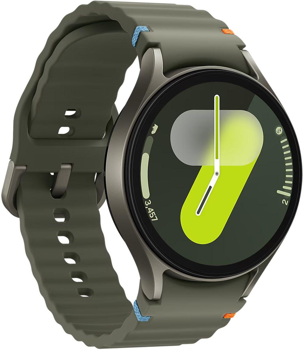 Galaxy Watch7 (Bluetooth) - 32GB - 40mm - Green Aluminum Case with Green Silicone Sport Band