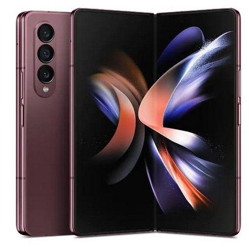 Galaxy Z Fold4 256GB in Burgundy in Pristine condition