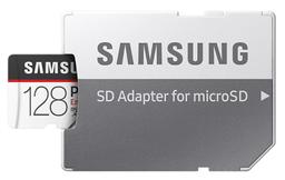 Samsung PRO Endurance microSD with Adapter - 128GB - Black/White (128GB)
