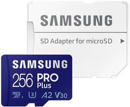 Samsung Pro Plus microSD with Adapter - 128GB - Blue