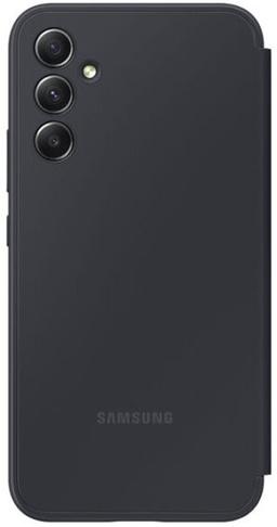 Samsung Smart View Wallet Phone Case for Galaxy A34 - Black