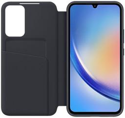 Samsung Smart View Wallet Phone Case for Galaxy A34 - Black
