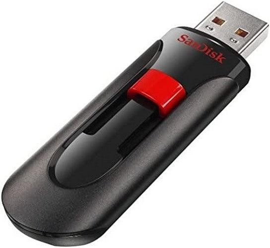 SanDisk  Cruzer Glide USB Flash Drive 2.0 - 128GB - Black - Brand New