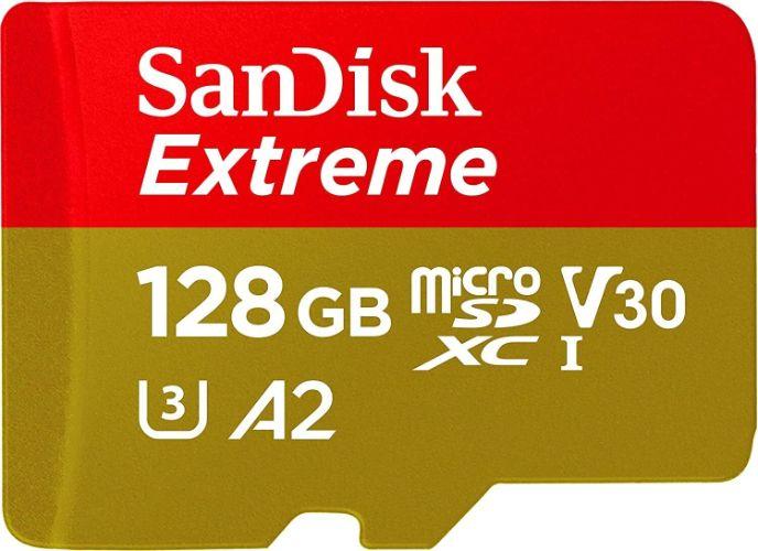 SanDisk Extreme A2 Micro SD Memory Card - 256GB - Red