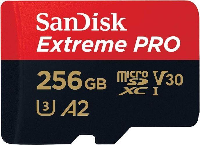 SanDisk Extreme PRO microSD UHS-I Card (Up to 170 MB/s) - 64GB - Black