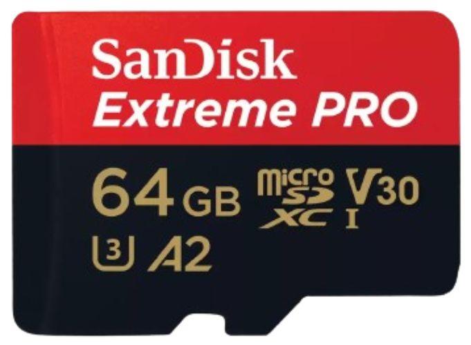 SanDisk Extreme PRO microSDXC UHS-I Card - 32GB - Black