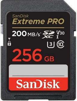 SanDisk Extreme PRO SDHC/SDXC UHS-I Memory Card (Up to 200MB/s) - 32GB - Black