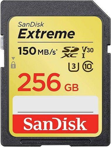 SanDisk Extreme SDHC/SDXC UHS-I Memory Card (Up to 150MB/s) - 16GB - Black