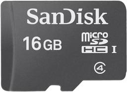 SanDisk MicroSDHC Class 4 Memory Card - 16GB - Black
