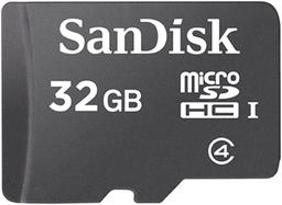 SanDisk MicroSDHC Class 4 Memory Card - 16GB - Black