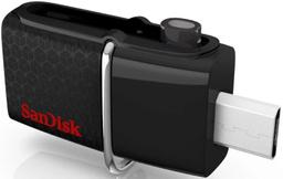 SanDisk OTG Ultra Dual Flash Drive 3.0 - 32GB - Black