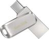SanDisk Ultra Dual Drive Luxe USB Type-C Flash Drive - 64GB - Silver