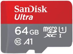SanDisk Ultra micro SD Card SDSQUAR (Up to 120MB/s) - 32GB - Red