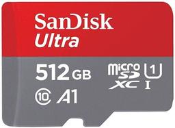SanDisk Ultra micro SD Card SDSQUAR (Up to 120MB/s) - 32GB - Red