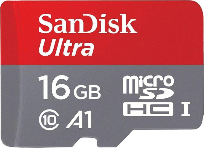 SanDisk  Ultra microSD Card (Up to 140MB/s) - 64GB - Red - Brand New