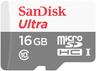 SanDisk Ultra microSDHC/SDXC UHS-I Card (Up to 100MB/s) - 16GB - White