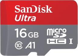 SanDisk Ultra microSDHC/SDXC UHS-I Card (Up to 120MB/s) - 32GB - Red