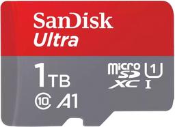 SanDisk Ultra microSDHC/SDXC UHS-I Card (Up to 120MB/s) - 32GB - Red