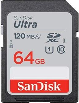 Sandisk Ultra SDHC C10 UHS-I Memory Card (120MB/s) - 32GB - Black
