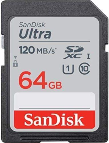 Sandisk Ultra SDHC C10 UHS-I Memory Card (120MB/s) - 32GB - Black