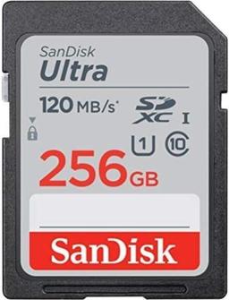 Sandisk Ultra SDHC C10 UHS-I Memory Card (120MB/s) - 32GB - Black