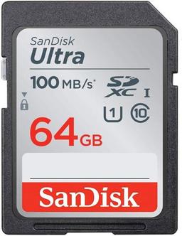 SanDisk Ultra SDHC/SDXC UHS-I Memory Card (Up to 90MB/s) - 32GB - Black