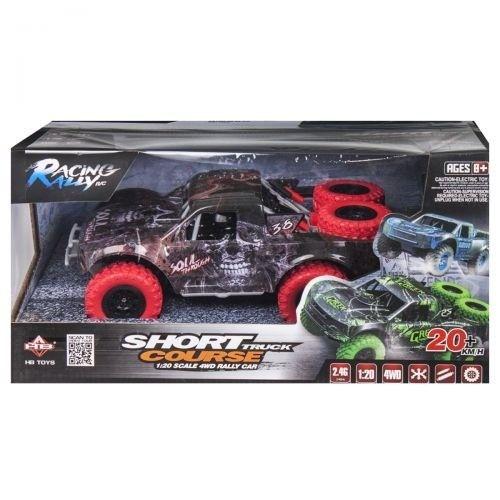 HB Toys Short Course RC Truck Silver/Pink - Default - Brand New