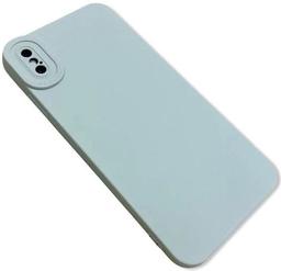 Silicon Back Cover Phone Case for iPhone XS Max - White