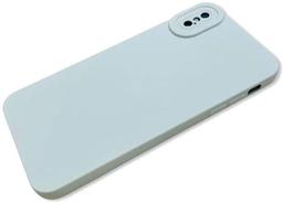 Silicon Back Cover Phone Case for iPhone XS Max - White