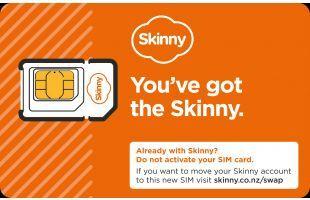 Skinny  Trio SIM - Orange - Brand New