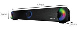 SonicGear BT300 with 7 Colours LED For TV Pro Speaker - Black