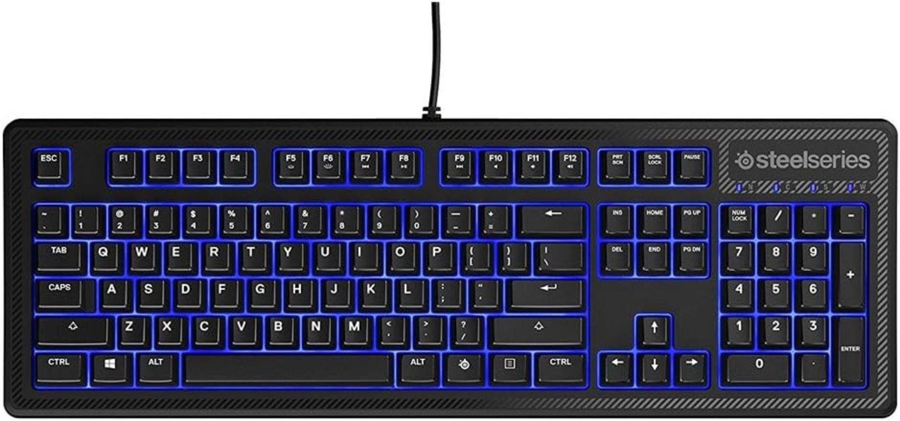 Refurbished SteelSeries Apex 100 LED Gaming Keyboard - Reebelo New Zealand