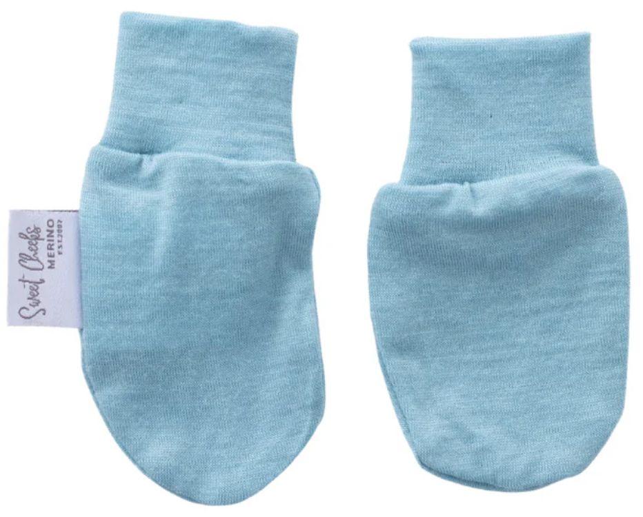 Sweet Cheeks Merino Newborn Merino Mittens