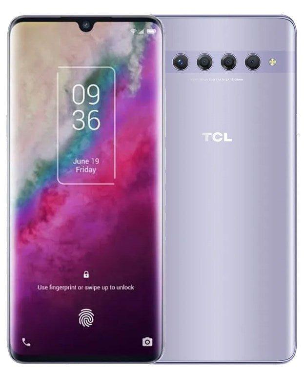 TCL 10 Plus 128GB in Starlight Silver in Excellent condition