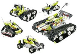 TECHNOLOGY RC 5 in 1 Build-up Remote Control Car & Robot - Green/White