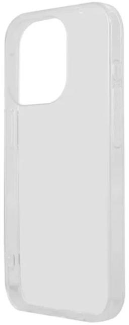 TechUp Gemshell Clear Phone Case for iPhone 15 Pro - Clear