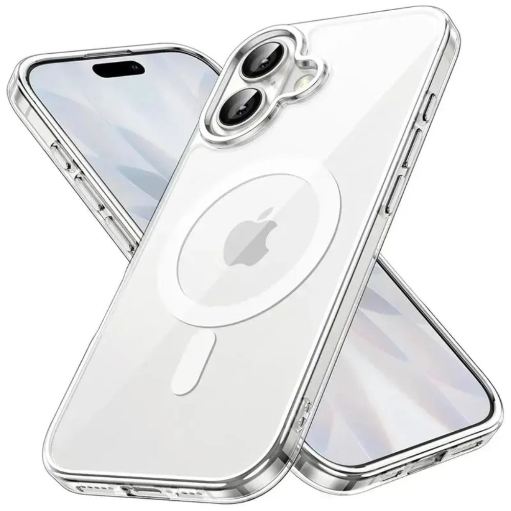 TechUp MagSafe Clear Phone Case for iPhone 16 - Clear - Brand New