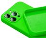TechUp Silicone Cushion Phone Case for iPhone 14 - Green