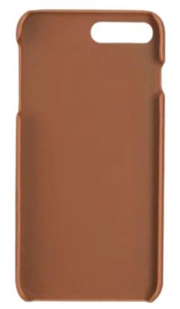 TechUp Silicone TPU Card Slot Case for iPhone 6P / 7P/ 8P - Brown