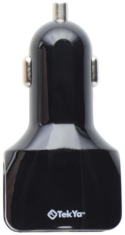 TekYa 38W Dual Port Car Charger Head with USB-C PD