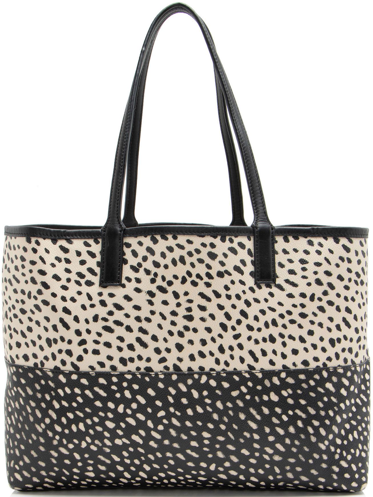Tory Burch Leopard Kerrington Shopper Tote